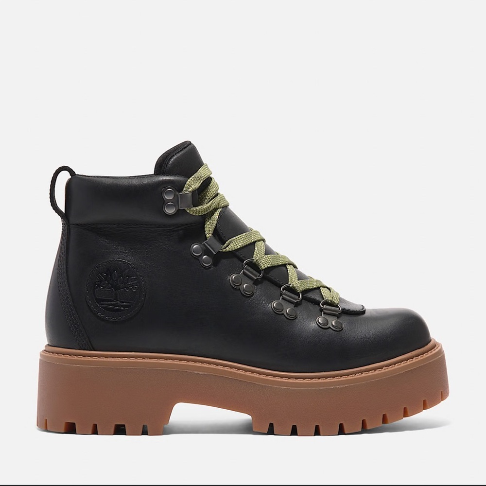 New Timberland Stone Street Mid Platform Hiker Boots